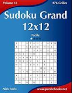 Sudoku Grand 12x12 - Facile - Volume 16 - 276 Grilles