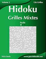 Hidoku Grilles Mixtes - Facile - Volume 2 - 156 Grilles