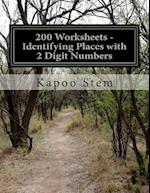 200 Worksheets - Identifying Places with 2 Digit Numbers