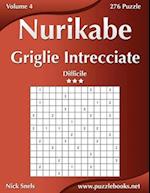 Nurikabe Griglie Intrecciate - Difficile - Volume 4 - 276 Puzzle