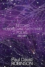 Second Hundred and Sixty-Three Poems