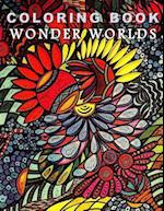 Coloring Book Wonder Worlds