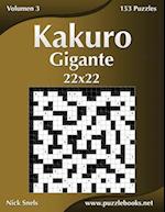 Kakuro Gigante 22x22 - Volumen 3 - 153 Puzzles