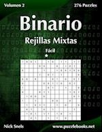 Binario Rejillas Mixtas - Facil - Volumen 2 - 276 Puzzles