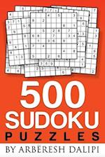 500 Sudoku Puzzles 