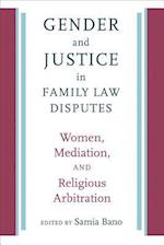 Gender and Justice in Family Law Disputes