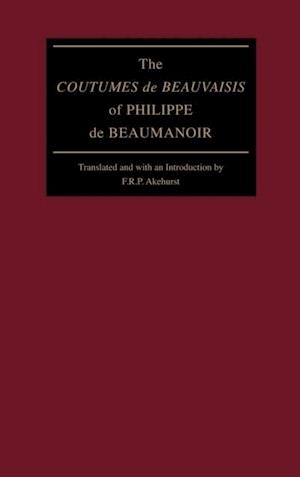 The "Coutumes de Beauvaisis" of Philippe de Beaumanoir