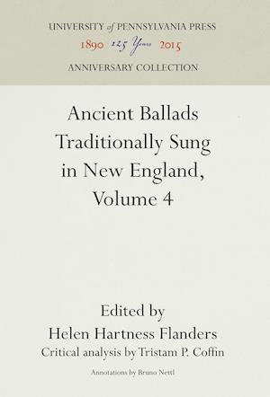 Ancient Ballads Traditionally Sung in New England, Volume 4