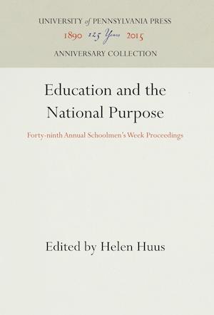 Education and the National Purpose