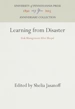 Learning from Disaster