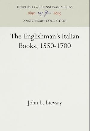 Englishman's Italian Books, 1550-1700