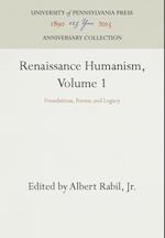 Renaissance Humanism, Volume 1