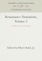 Renaissance Humanism, Volume 2