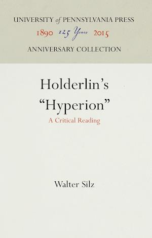 Holderlin's "Hyperion"