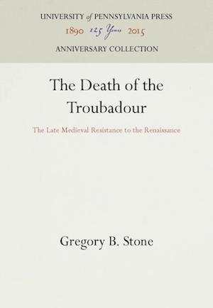 Death of the Troubadour