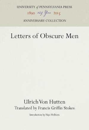 Letters of Obscure Men