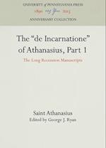 The de Incarnatione of Athanasius, Part 1