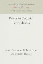 Prices in Colonial Pennsylvania