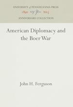 American Diplomacy and the Boer War