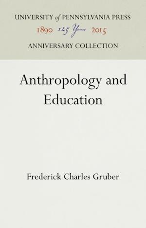 Anthropology and Education