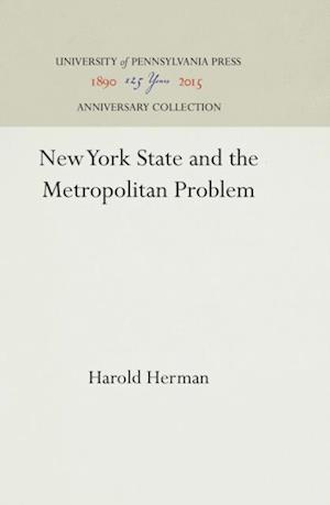 New York State and the Metropolitan Problem