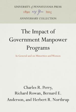 Impact of Government Manpower Programs