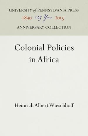 Colonial Policies in Africa