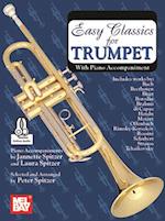 Easy Classics for Trumpet with Piano Accompaniment