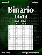 Binario 14x14 - Fácil Ao Difícil - Volume 7 - 276 Jogos