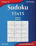 Sudoku 15x15 - Experto - Volumen 26 - 276 Puzzles