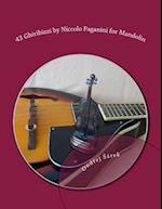 43 Ghiribizzi by Niccolo Paganini for Mandolin