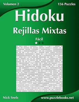 Hidoku Rejillas Mixtas - Facil - Volumen 2 - 156 Puzzles