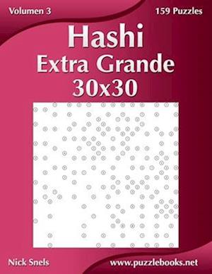 Hashi Extra Grande 30x30 - Volumen 3 - 159 Puzzles