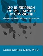 2015 Revision of Cset Math II