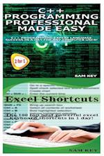 C++ Programming Professional Made Easy & Excel Shortcuts