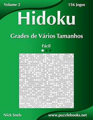 Hidoku Grades de Varios Tamanhos - Facil - Volume 2 - 156 Jogos