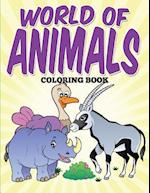 World of Animals Coloring Book