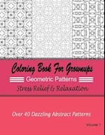 Coloring Books For Grownups Geometric Patterns