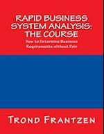 Rapid Business System Analysis