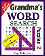 Grandma's Word Search Puzzles 2