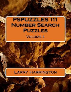 Pspuzzles 111 Number Search Puzzles Volume 4