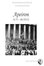 Apeiron - Revista Filosófica DOS Alunos Da Universidade Do Minho