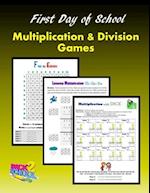 First Day of School: Multiplication and Division Games 