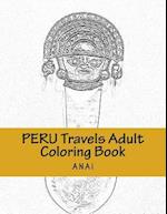 Peru Travels Adult Coloring Book