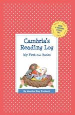 Cambria's Reading Log