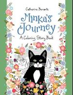 Minka's Journey: A Coloring Story Book 