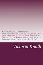 Kritische Fallanalyse Der Vorgehensweise Von Jugendhilfe Und Familiengericht Im Fall Benjamin-Pascal Unter Betrachtnahme Mögicher Beeinflussung Durch