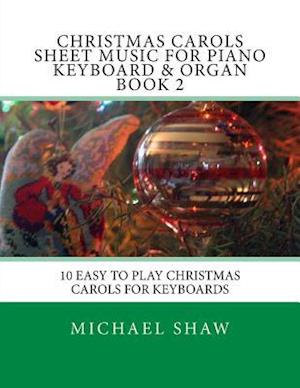 Christmas Carols Sheet Music for Piano Keyboard & Organ Book 2