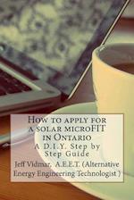 How to apply for a solar microFIT in Ontario