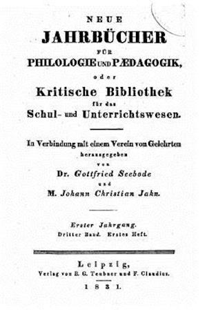 Neue Jahrbucher Fur Philologie Und Paedagogik